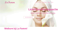 Desktop Screenshot of lafemm.nl